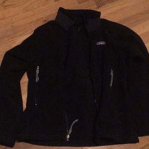 Patagonia Black Fleece Full Zip Polartec Jacket